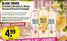 Dirck 3 Black Tower Strawberry Raspberry 75 cl aanbieding