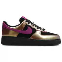 Foot Locker Nike Air Force Sneakers Heren - Paars - Maat 45 - Leer aanbieding