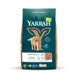 Zooplus 2kg Graanvrij met Biologische Kip Yarrah Bio Hondenvoer aanbieding