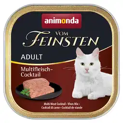 Zooplus 32x100g Geraffineerde Gevogelte-creatie animonda Vom Feinsten Kattenvoer aanbieding