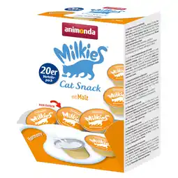 Zooplus 20x15g Harmony Multipack animonda Milkies kattensnacks aanbieding