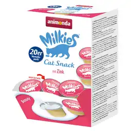 Zooplus 20x15g Beauty Multipack animonda Milkies kattensnacks aanbieding