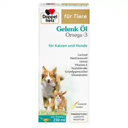 Zooplus 250ml Doppelherz Gewrichtsolie Aanvullende voeding voor katten en honden aanbieding