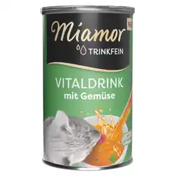 Zooplus Miamor Trinkfein Vitaliteitsdrank 6 x 135 ml - Groenten aanbieding
