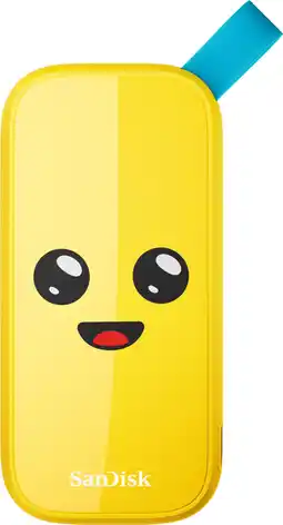Coolblue SanDisk Portable SSD 2TB Fortnite - Peely Edition aanbieding