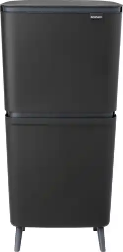 Coolblue Brabantia SortUp Recycle Hi afvalemmer 20+25L Grijs aanbieding