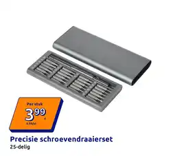Action Precisie schroevendraaierset aanbieding