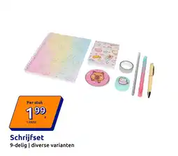 Action Schrijfset aanbieding