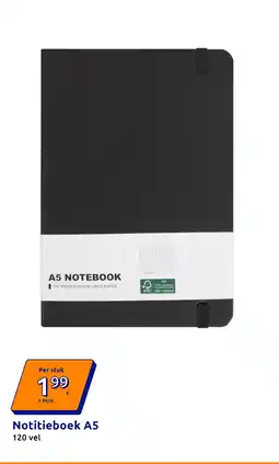 Action Notitieboek A5 aanbieding
