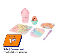 Action Schrijfwaren set aanbieding