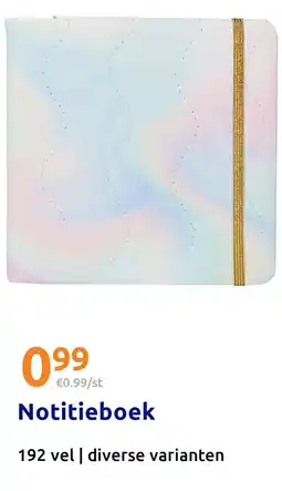 Action Notitieboek aanbieding
