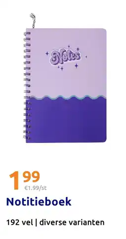 Action Notitieboek aanbieding