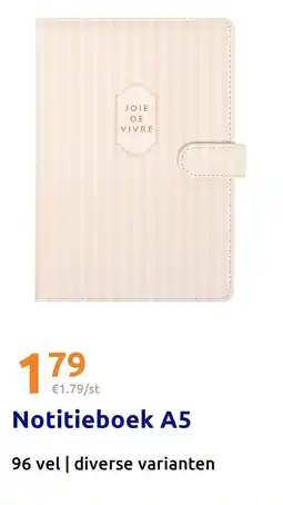 Action Notitieboek A5 aanbieding