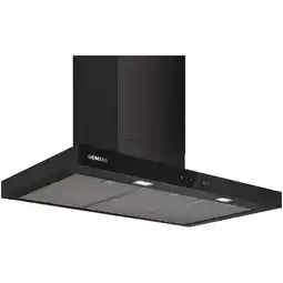 Bol.com Siemens LC97BDN60 - iQ500 - Afzuigkap - Wandschouwkap - 90 cm - Zwart - Energielabel A aanbieding