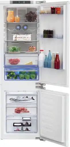 Bol.com Beko BCNA275E4FN koel-vriescombinatie Ingebouwd 254 l E Wit aanbieding