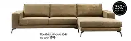 Pronto wonen Andelo hoekbank aanbieding