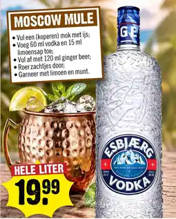 Dirck 3 esbjaerg vodka aanbieding