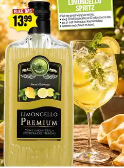 Dirck 3 Ricetta Limoncello Premium aanbieding