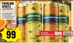 Dirck 3 Favolino spritz aanbieding