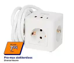 Action Pro-max stekkerdoos aanbieding