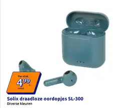 Action Solix draadloze oordopjes SL-300 aanbieding