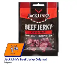Action Jack Link's Beef Jerky Original aanbieding