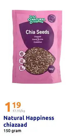 Action Natural Happiness chiazaad aanbieding