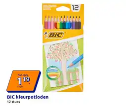 Action BIC kleurpotloden aanbieding