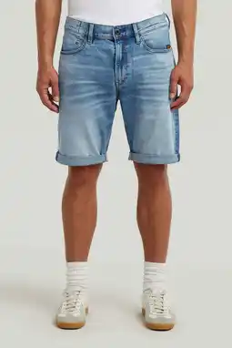 Wehkamp G-STAR denim regular short MOSA blauw aanbieding