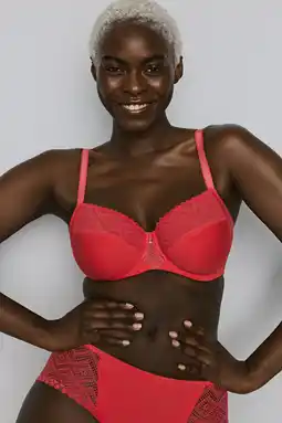 Wehkamp PrimaDonna Twist niet-voorgevormde beugelbh Grace Bay rood aanbieding