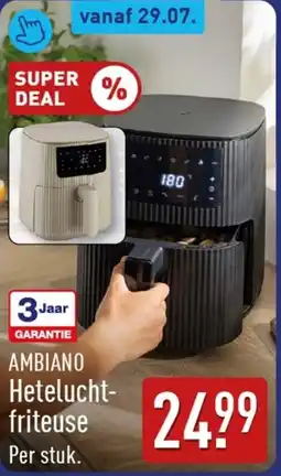 ALDI AMBIANO Hetelucht- friteuse aanbieding