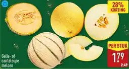 ALDI Galia- of cantaloupe meloen aanbieding