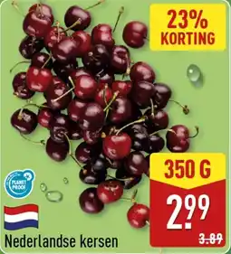 ALDI Nederlandse kersen aanbieding