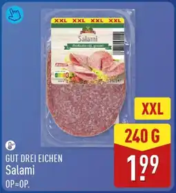ALDI GUT DREI EICHEN Salami aanbieding