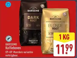 ALDI BARISSIMO Koffiebonen aanbieding