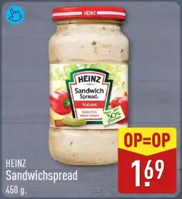 ALDI HEINZ Sandwichspread aanbieding