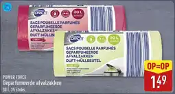 ALDI POWER FORCE Geparfumeerde afvalzakken aanbieding