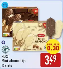 ALDI MUCCI Mini-almond-ijs aanbieding