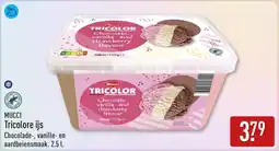 ALDI MUCCI Tricolore ijs aanbieding