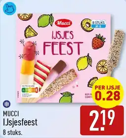 ALDI MUCCI IJsjesfeest aanbieding
