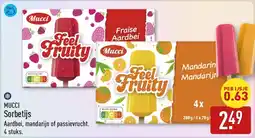 ALDI MUCCI Sorbetijs aanbieding