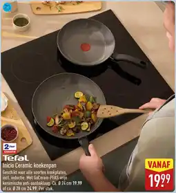 ALDI Tefal Inicio Ceramic koekenpan aanbieding