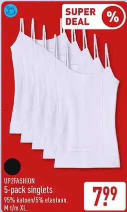 ALDI Up2fashion Singlets aanbieding