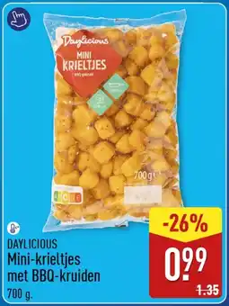 ALDI Daylicious Mini-Krieltjes met BBQ-Kruiden aanbieding