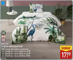 ALDI Novitesse Satijnen Dekbedovertrek aanbieding