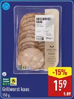 ALDI Grillworst Kaas aanbieding