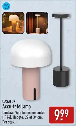 ALDI CASALUX Accu-tafellamp aanbieding