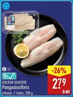 ALDI Golden Seafood Pangasiusfilets aanbieding