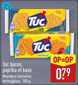 ALDI Tuc Bacon, Paprika of Kaas aanbieding