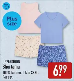 ALDI Up2Fashion Shortama aanbieding